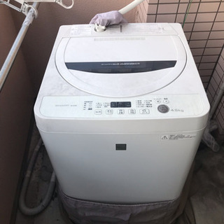 【無料】SHARP  洗濯機 2016年製  4.5kg