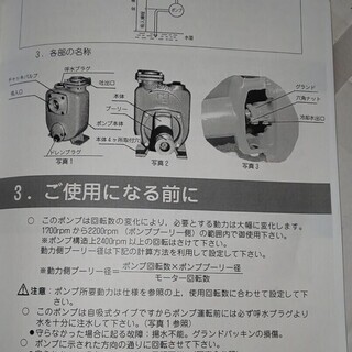 工進 自給式ポンプ（単体ポンプ）AG-80 未使用 日置市 伊集院町