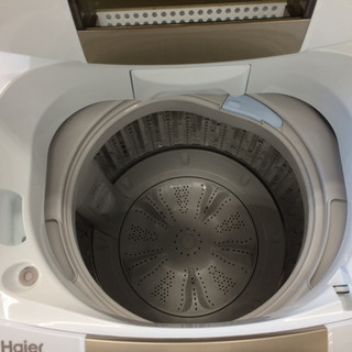 Haierの簡易乾燥機能付洗濯機です！