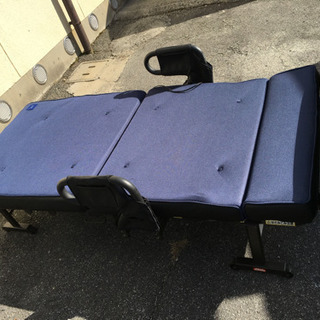 12月31日まで限定 20%OFF 返信の早い方優先！！ アテックス 介護用電動ベット 折ベッド ダブルモーター 美品