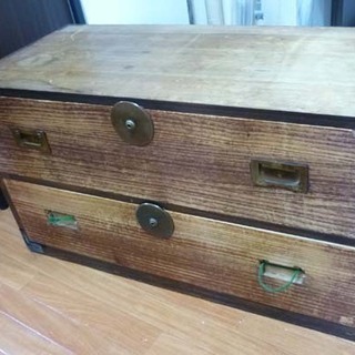 大幅値下げ 昭和レトロ 古箪笥 94 42 2 51 7 2段和箪笥 タンス 着物箪笥 リメイクに アンティーク ゴリラへ花束 札幌の収納家具 タンス 衣類収納 の中古あげます 譲ります ジモティーで不用品の処分