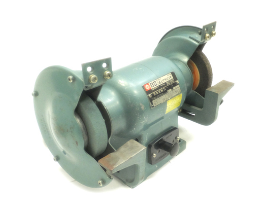 [K1120B] 日立工機 150mm 卓上グラインダ GT15 未使用砥石3点付 動作品 電動工具 大工道具 K1120B] 日立工機 150mm 卓上グラインダ GT15 未使用砥石3点付 動作品