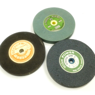 [K1120B] 日立工機 150mm 卓上グラインダ GT15 未使用砥石3点付 動作品 電動工具 大工道具