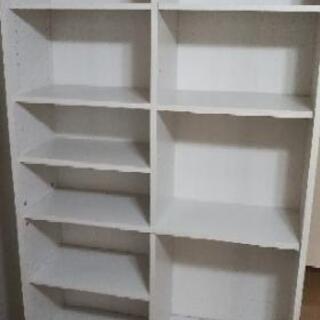 本棚 白 木目 シェルフ さかくら 松永の家具の中古あげます 譲ります ジモティーで不用品の処分