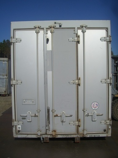 ♪ハBA30♪物置♪コンテナ♪鍵付♪サイドドア付♪丈夫♪アルミ冷蔵箱♪