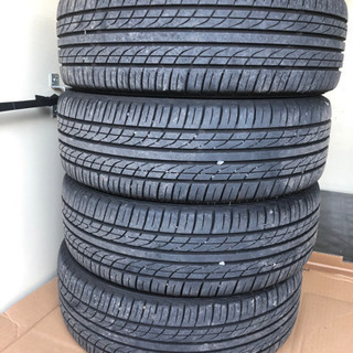 タイヤ付きホイール 溝あり 14インチ 165/55R14