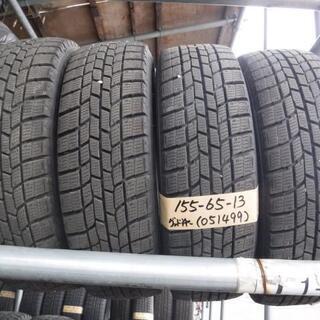 スタッドレスタイヤ　4本セット　13インチ　155/65R13　...