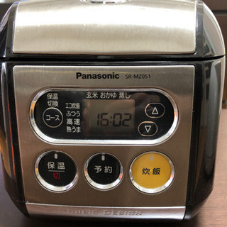 Panasonic3合炊き炊飯器