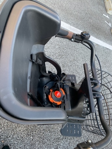 子供乗せ自転車 3人乗り チャイルドシート・ヘルメット・カッパ・出張