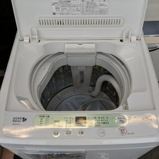 洗濯機 ヤマダ電機 YWM−T45A1 2017年 4.5kg【3ヶ月保証☆送料に設置込