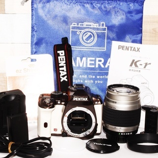 女性から愛される一眼★ボディ内手振れ補正付き★ペンタックス k-r レンズセット