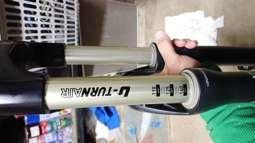 ROCKSHOX PIKE 454 U-TURN サスペンション 程度良好です。 - その他