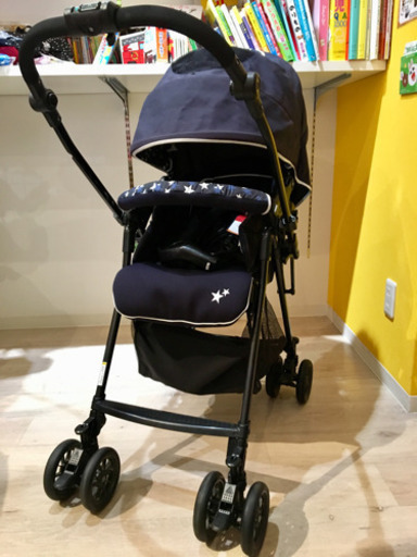 ■店頭引取限定■西松屋 ハイシートベビーカー オート４輪