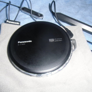 パナソニック ポータブルCDプレーヤー ブラック SL-CT820