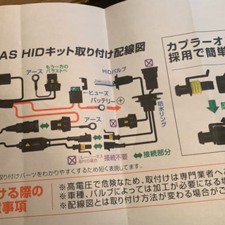 HIDキット　未使用品　HB3 HB4