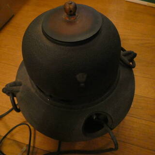 茶道具　電熱式　茶釜