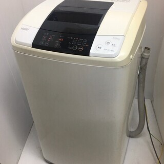 Haier(ハイアール)★全自動電気洗濯機★5.0kg★JW-K50H★ホワイト★2014年製★【中古】★【送料0円(地域限定)】