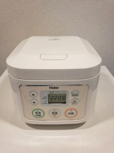 炊飯器 3合 一人暮らし 家電 おしゃれ Haier 白 タツ 深江のキッチン家電 炊飯器 の中古あげます 譲ります ジモティーで不用品の処分 炊飯器 3合 一人暮らし 家電 おしゃれ Haier 白 タツ 深江のキッチン家電 炊飯器 の中古あげます 譲ります ジモティーで不用品の処分