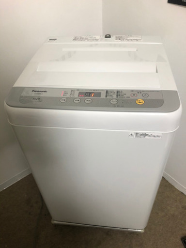 全自動洗濯機⭐️Panasonic 2017年　清掃済み