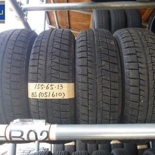 スタッドレスタイヤ　4本セット　13インチ　155/65R13　...