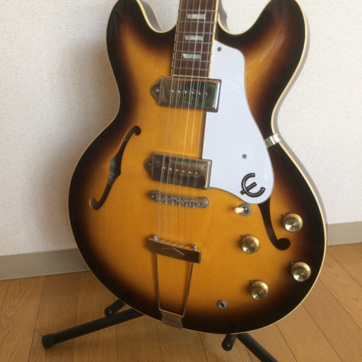 弦楽器、ギター エピフォン カジノ ELITIST （純正ハードケース付）
