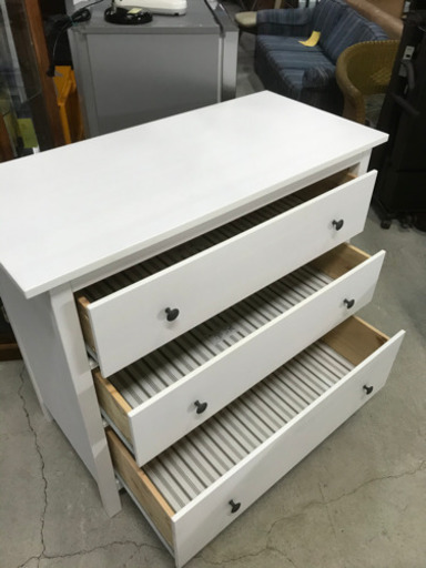 キズ、凹みあり激安！IKEA イケア HEMNES ヘムネス チェスト