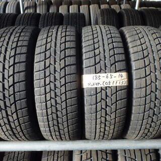 スタッドレスタイヤ　4本セット　14インチ　185/65R14　...