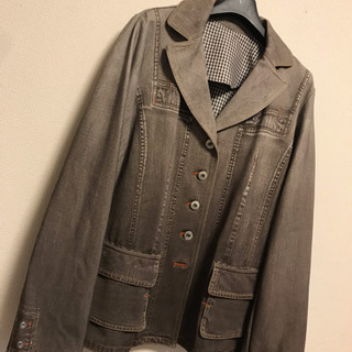 ジャケット 11号 l ブラウン 茶 グラデ きれいめ 上着 秋冬 コート 軽量 ジャケット 11号 l ブラウン 茶 グラデ きれいめ 上着 秋冬 コート 軽量