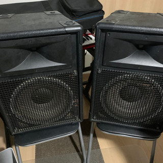 商談中　JBL MR822/CANAREスピーカーケーブル/Classic Proスピーカースタンド