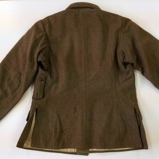 陸軍冬98式下士官兵用冬上衣昭和18年1943年