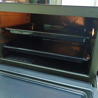 札幌市 シャープ 電子レンジ オーブンレンジ RE-SS10B-R 2015年製 中古