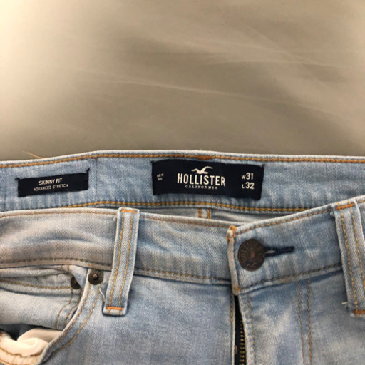 ホリスターメンズスキニージーンズ 長島 三ノ輪橋の服 ファッションの中古 古着あげます 譲ります ジモティーで不用品の処分