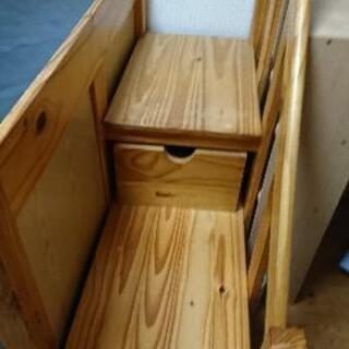 4000円値下げします ロフトベッド木製ミドルタイプ階段付き とも 西春のベッド ロフトベッド の中古あげます 譲ります ジモティーで不用品の処分
