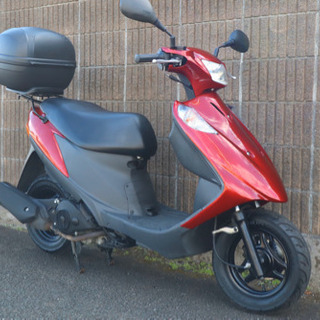 【SUZUKI アドレスV125】ウィンカー、外装、リアBOX新品！！キレイ！！