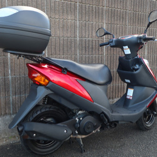【SUZUKI アドレスV125】ウィンカー、外装、リアBOX新品！！キレイ！！