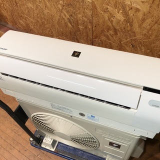 【管理KR112】シャープ 2016年 2.2kw 6畳用 ルームエアコン AY-F22DKS 分解クリーニング済