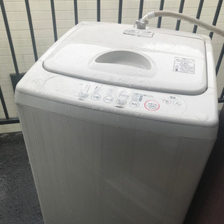 ※ボタンに割れ有り　無印良品　洗濯機4.5kg