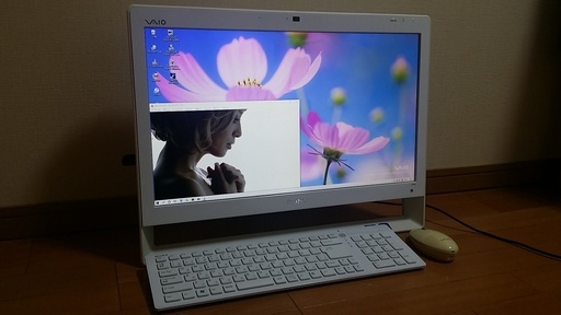 Windows10 Core i5 ブルーレイ 地デジ/BS/CSダブルチューナー搭載 SONY液晶一体型パソコン (21.5型 FullHD Sandy Bridge)