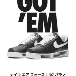 NIKE エアフォース1 パラノイズ