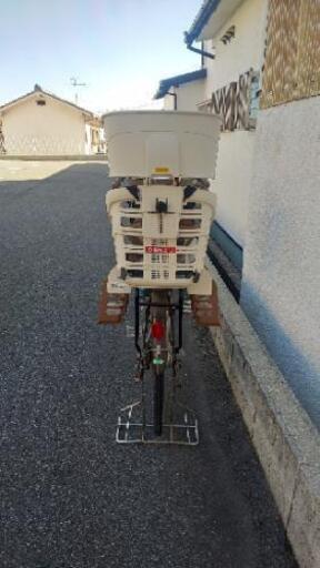 前後子供乗せ自転車