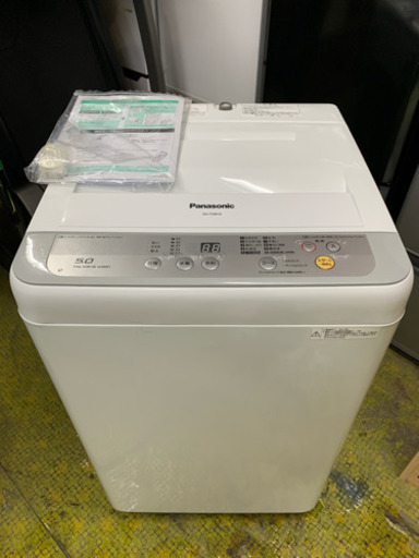 美品 洗濯機 パナソニック 2017年 一人暮らし 単身用 5㎏洗い NA-F50B10 Panasonic 直引取・エリア限定配送 川崎区 SG