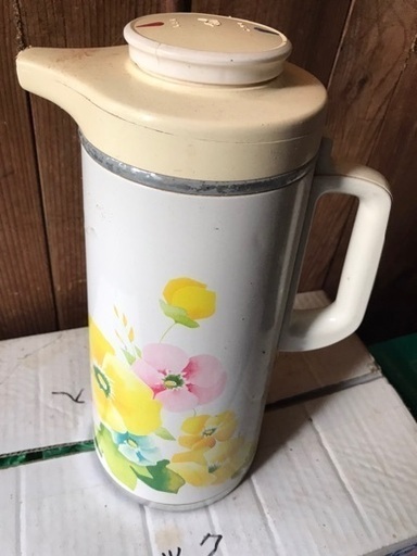 レトロ魔法瓶　お花