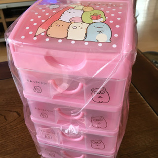 【再々値下げ】　すみっこぐらし　ケース　（ピンク）新品未開封品