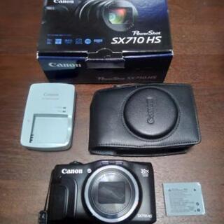Canonのデジカメ（PowerShot SX710 HS ブラ...