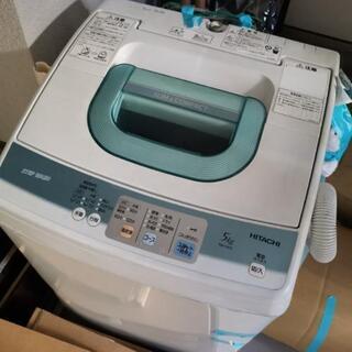 【終了】日立 洗濯機 NK-5KR 2011年製 お湯取りホースつき