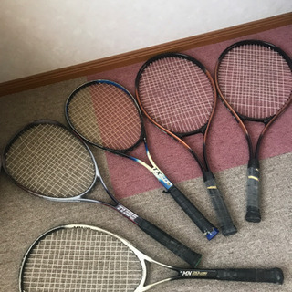 ★【お取引決定】テニスラケット5本セット