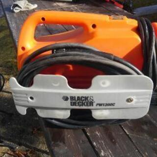 商談中　高圧洗浄機　BLACK & DECKER  2013年製