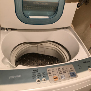 中古　日立全自動洗濯機(取引先決めた)