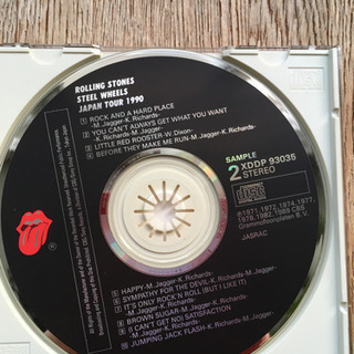 ローリング・ストーンズ STEEL WHEELS JAPAN TOUR