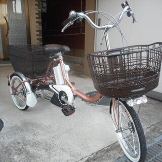 【BRIDGESTONE】AW1C38 電動アシスト三輪車(自転車) 